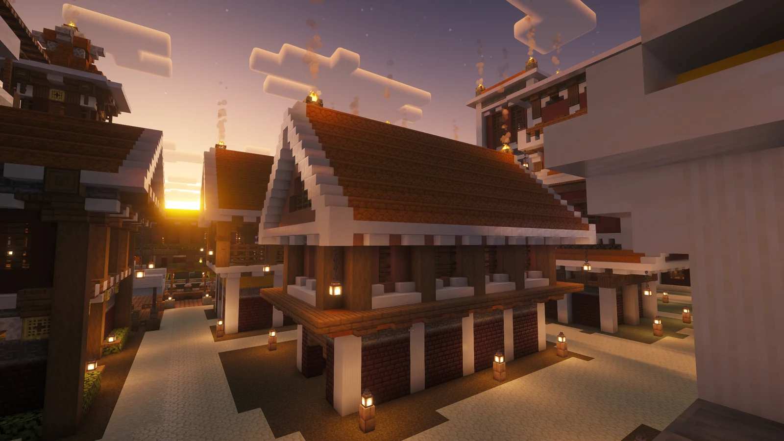 Vue du spawn de Mystic Odyssey — capture 6