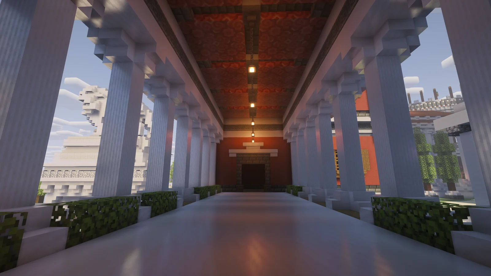 Vue du spawn de Mystic Odyssey — capture 5