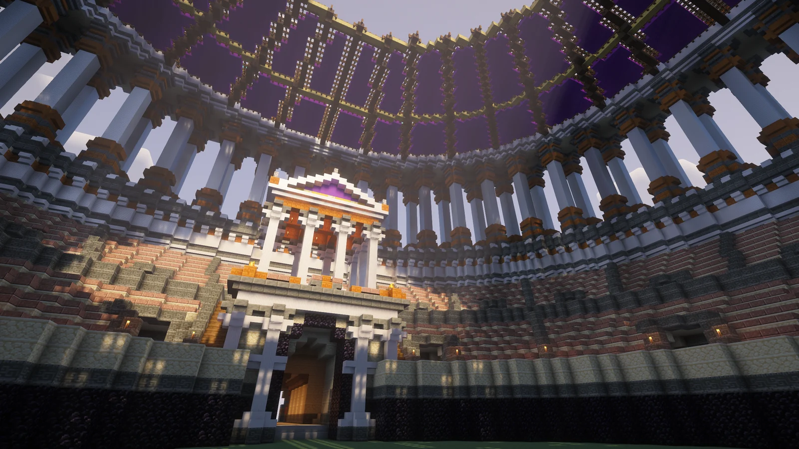 Vue du spawn de Mystic Odyssey — capture 4